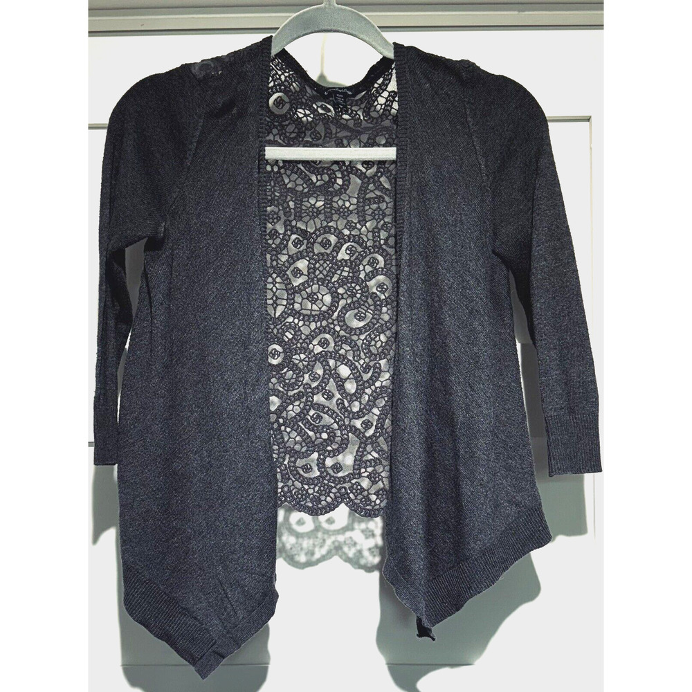 American Eagle Outfitters Open Cardigan Lace Sweater Size XS